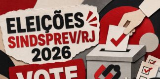 Eleição da nova diretoria colegiada e conselho fiscal do Sindsprev-RJ será realizada de 18 a 22 de maio