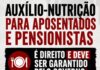 Auxílio-nutrição para aposentados(as) e pensionistas do serviço público é justo