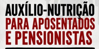 Auxílio-nutrição para aposentados(as) e pensionistas do serviço público é justo