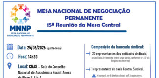 Fonasefe se reúne nesta sexta preparando reunião com o MGI do dia 25 de junho