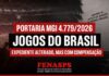 MGI autoriza ‘alteração de expediente’ nos jogos do Brasil, mas exige compensação das horas